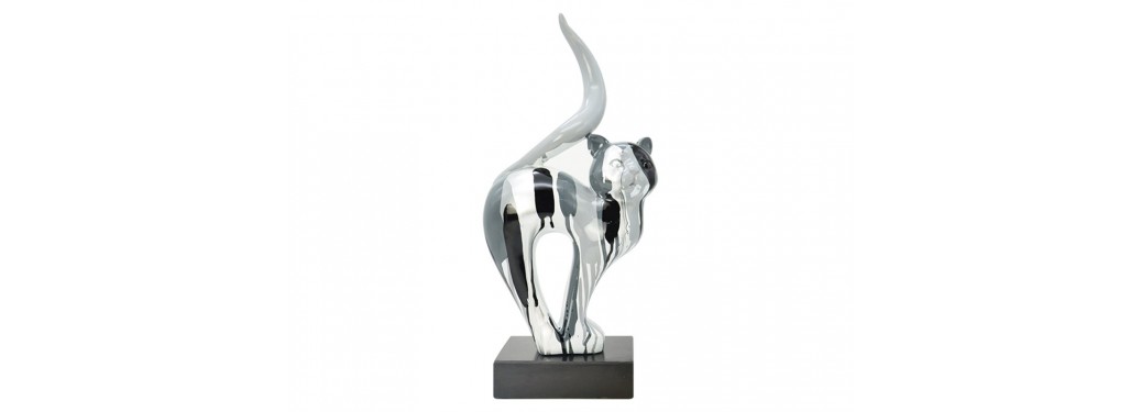 Statuette en résine - chat