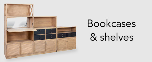 Bookcases & shelves