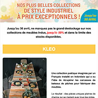 Tout ce qui brille - Collection déco en inox Eclat
