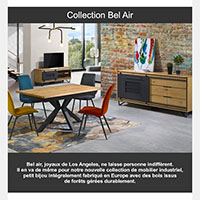 Collection de meubles industriels Bel Air