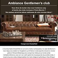 Collection Hemingway - Ambiance Gentlemen's club