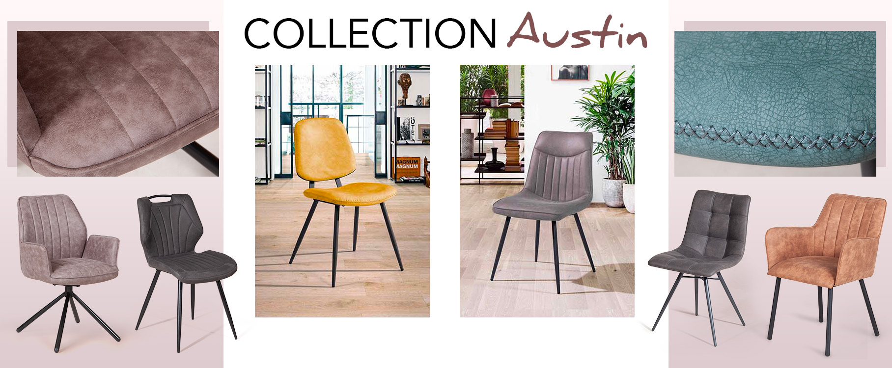 Collection Austin - Assises sans matière animale